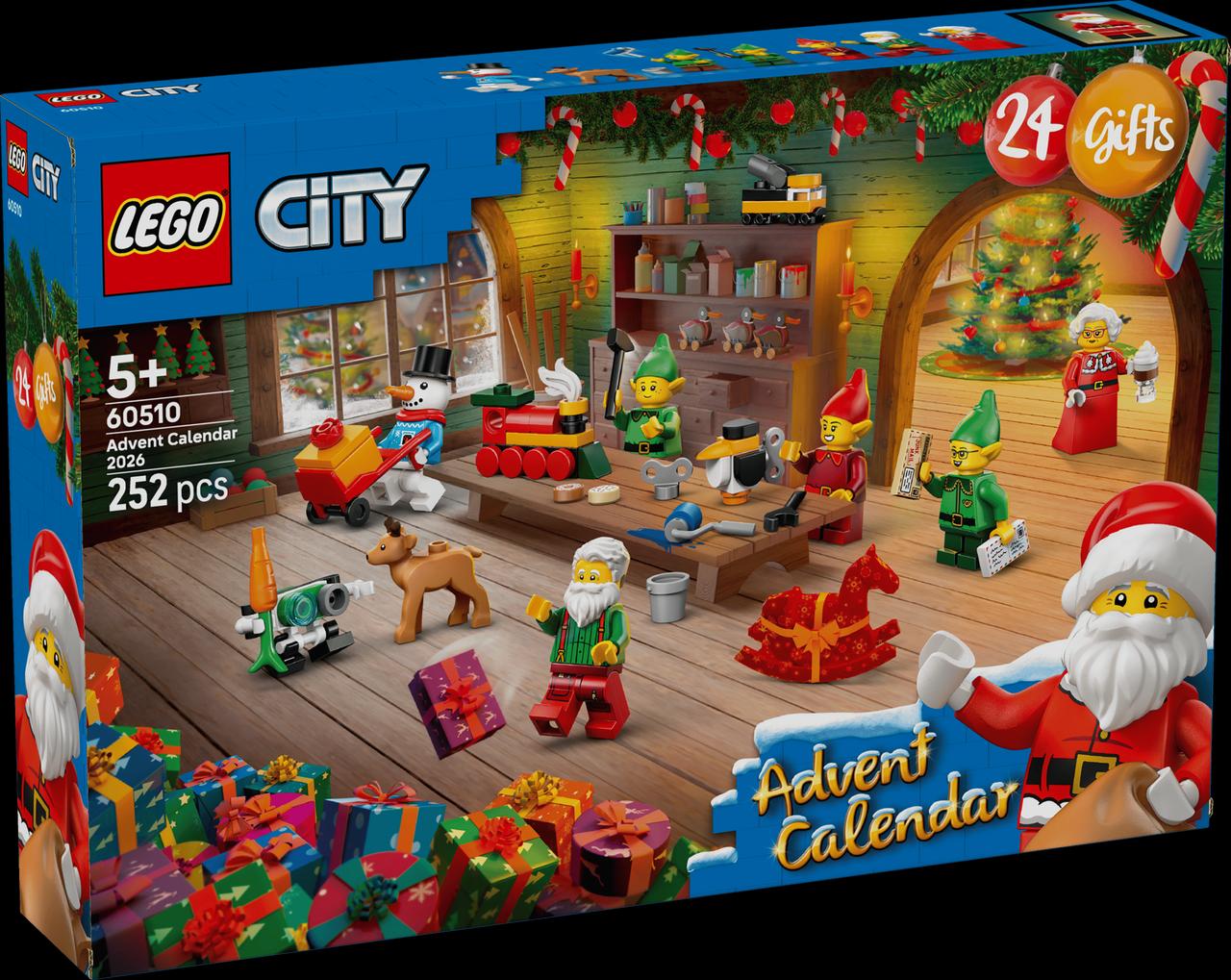 LEGO city advent calendar
