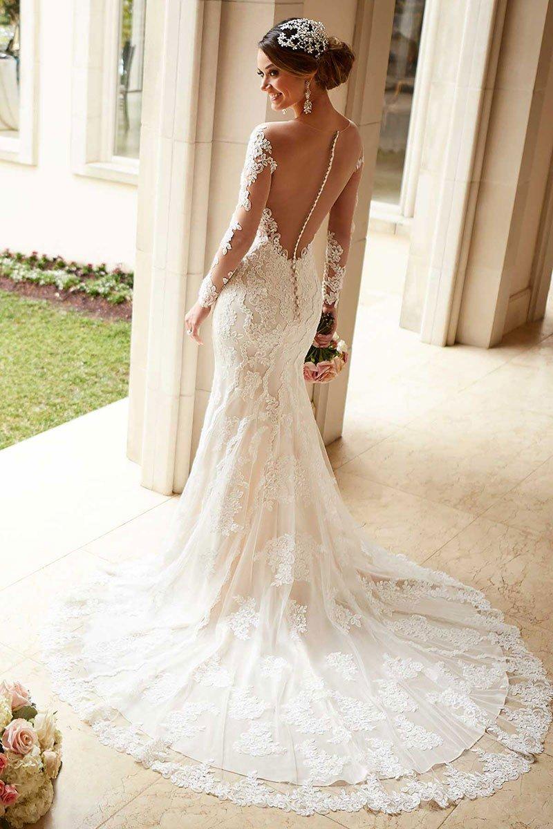 Wedding Dress Shapes and Styles for Brides with a Small Bust -   