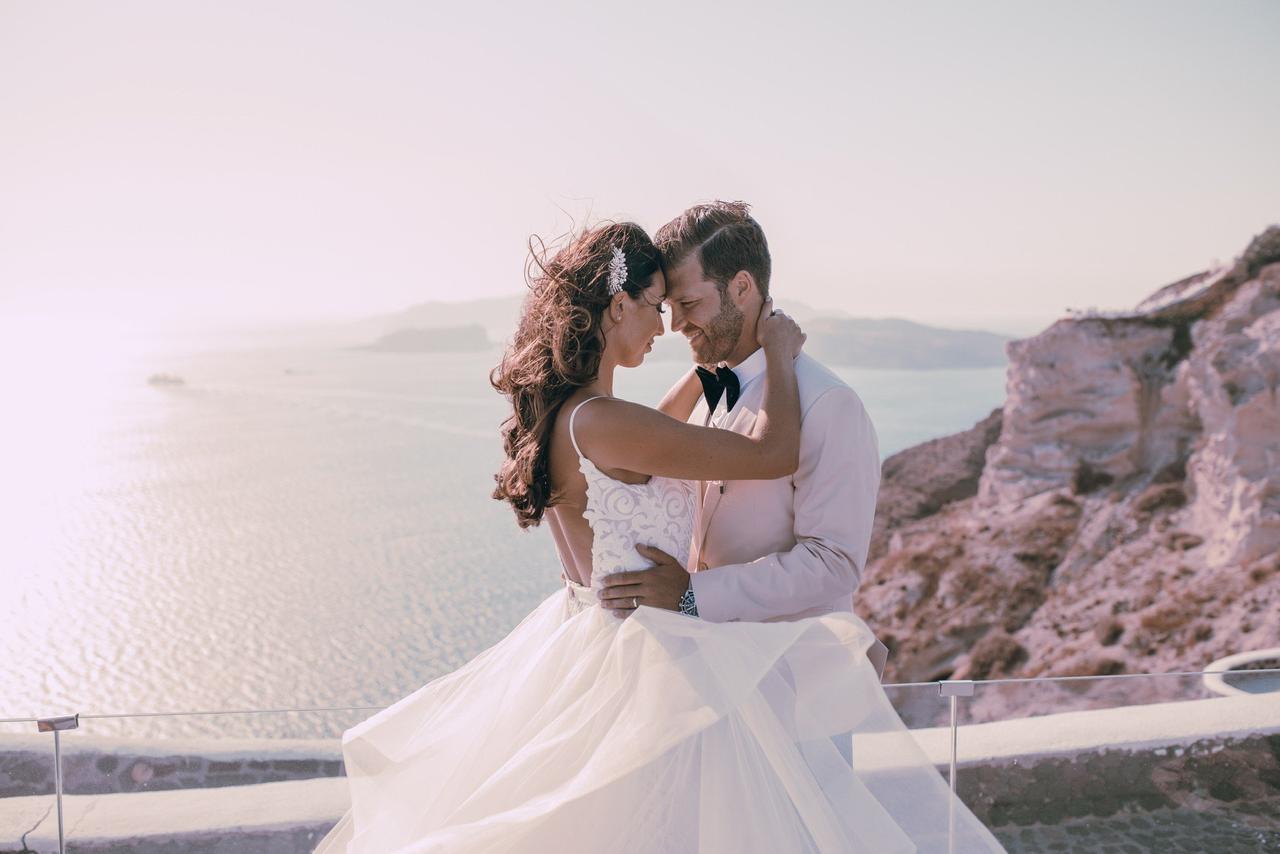 Sammie and Adam - Santorini Wedding