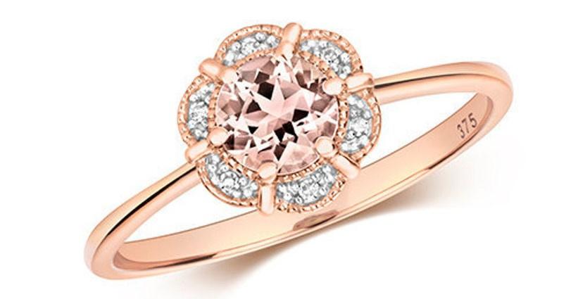 Sterns morganite deals rings