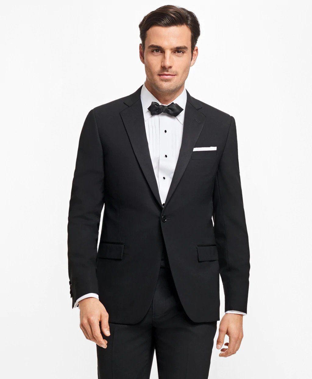 summer wedding black suit