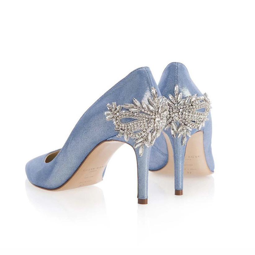 Blue Wedding Shoes 