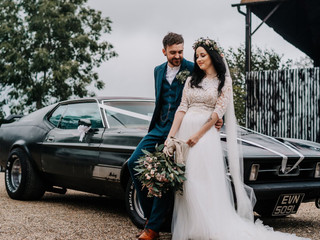 A Rustic Cotswold Barn Wedding with DIY Stationery and Outdoor Games