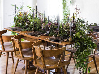 How to Make a Greenery Table Garland
