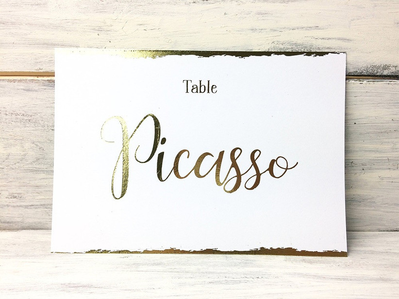 47 Fun And Unique Wedding Table Name Ideas Hitched Co Uk