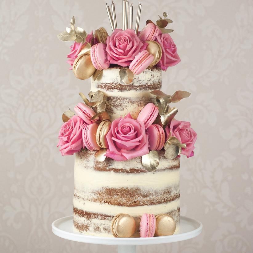 The Most Beautiful Semi Naked Wedding Cakes Hitched Co Uk