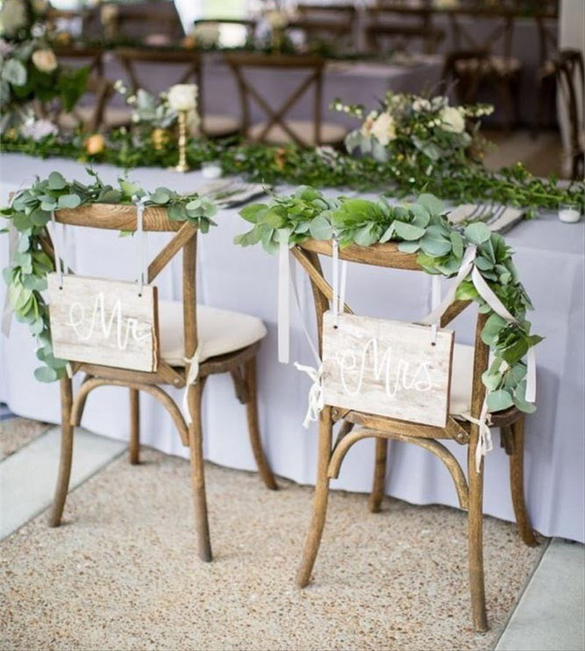 Wedding Chair Decorations: 27 Ways to Dress Up Your Wedding Chairs ...