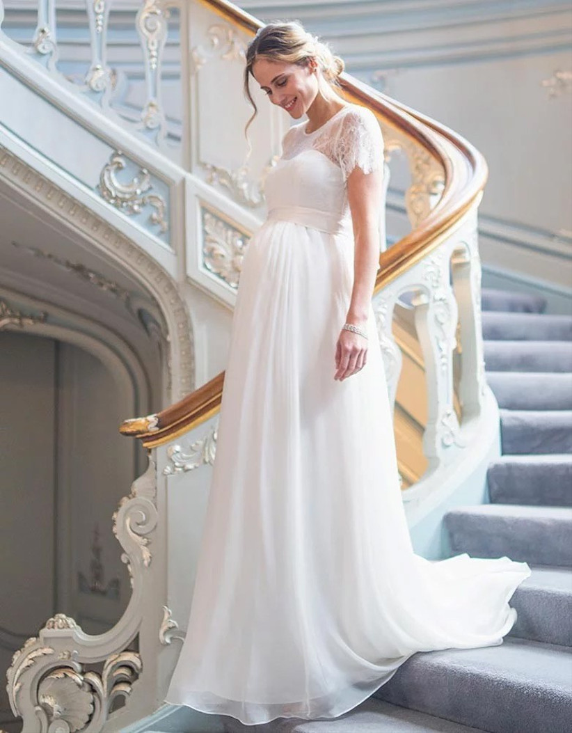 The Best Maternity Wedding Dresses Hitched Co Uk