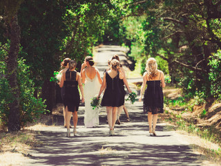 Colour Coordinated Bridal Parties