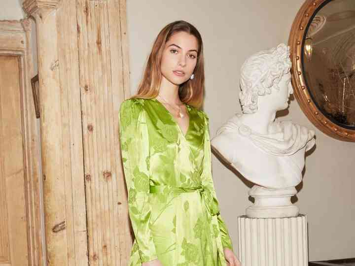 green dresses for wedding guest