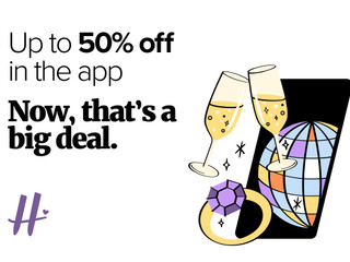 Save Up to 50% on Your Wedding With the Hitched App!