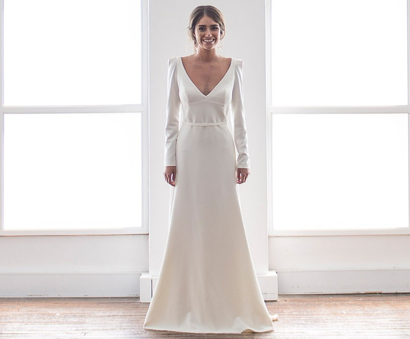 Satin Wedding Dresses: 35 Sophisticated Designs - hitched.co.uk