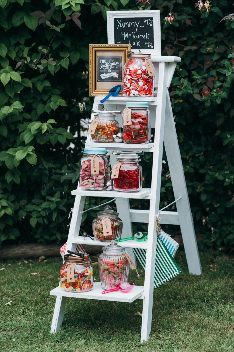 22 Cute Wedding Sweet Table Ideas (& How to Create Your Own) - hitched