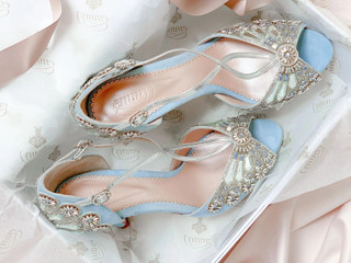 Something Blue: The Most Beautiful Blue Wedding Shoes