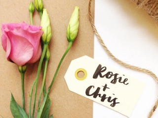 How to Do Modern Calligraphy for Your Wedding: Your Step-by-Step Guide to Brush Lettering