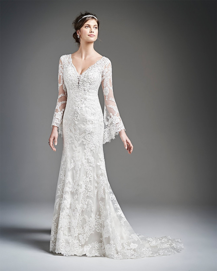 fall wedding dresses for older brides