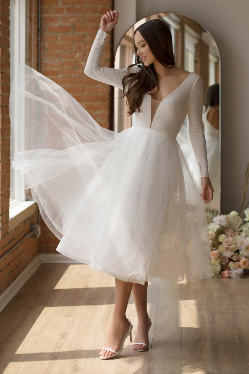 Tea Length Wedding Dresses