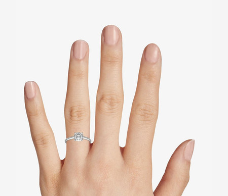 Win a Petite Solitaire Engagement Ring with Blue Nile