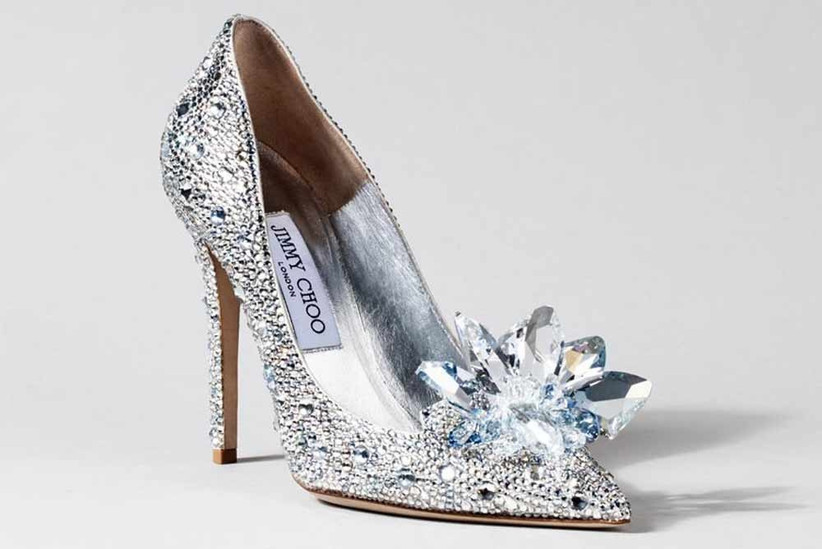 designer silver shoes for wedding