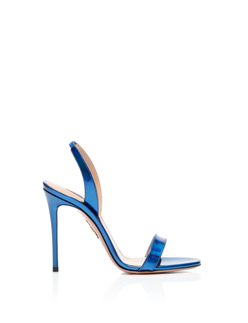 baby blue tie up heels