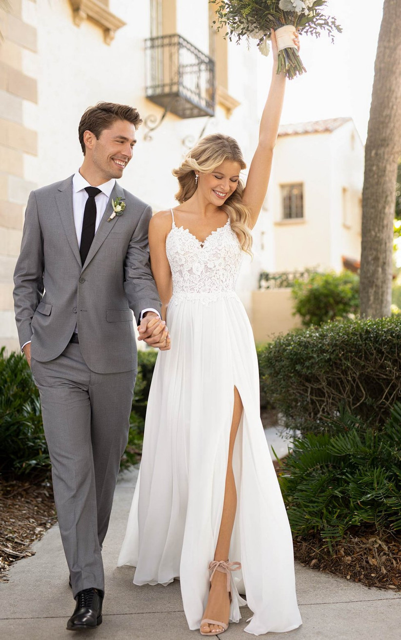 Beach Wedding Dresses 30 Beautiful Designs Hitched Co Uk