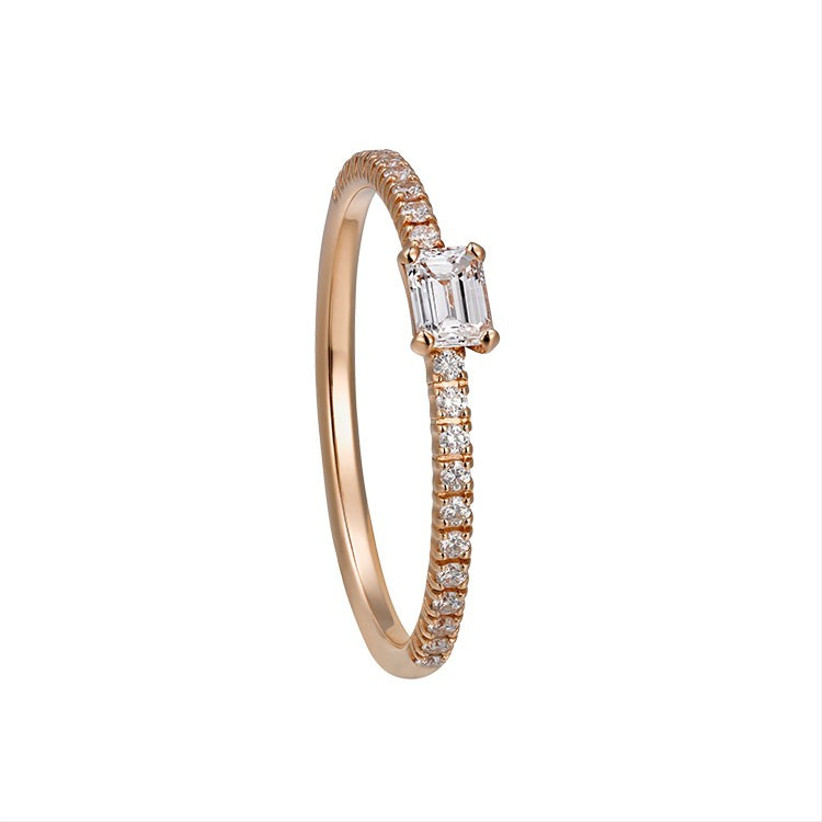 24 Best Emerald Cut Engagement Rings 2021 - hitched.co.uk