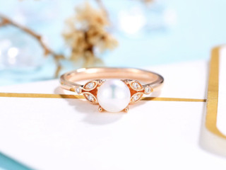 Pearl Engagement Rings: 35 Beautiful Pearl Rings for the Modern Bride
