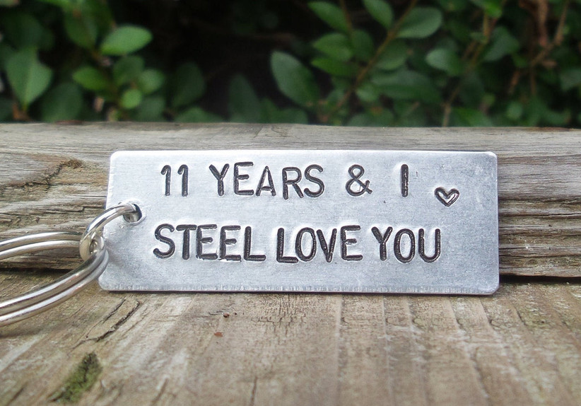 steel anniversary gifts for wife