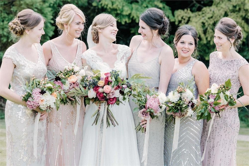Mix match bridesmaid dresses sales uk
