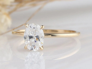 23 of the Best Moissanite Engagement Rings