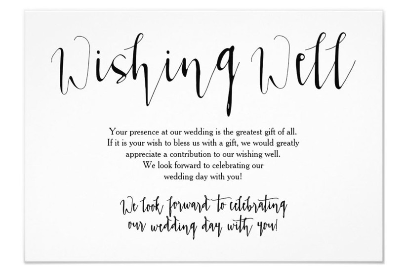 Wedding Money Poems How To Ask For Cash Instead Of Gifts Hitched Co Uk