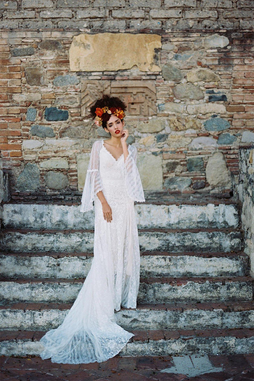 beautiful boho wedding dresses