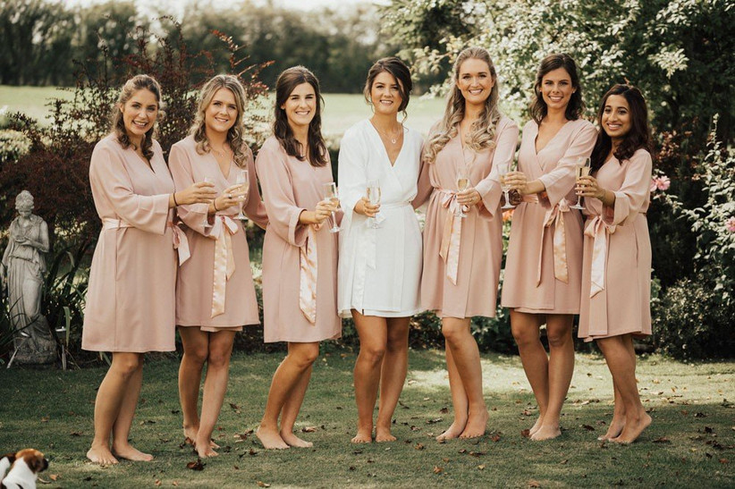 boohoo bridesmaid pyjamas