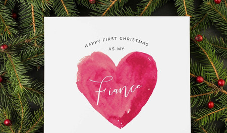 35 of the Best Christmas Cards for Your Fiancé