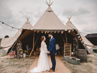 10 Tips for Planning a Tipi Wedding & 13 of the Best in the UK