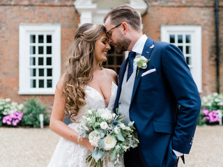 A Classic and Elegant Marquee Wedding at Hutton Hall in Essex with a Hayley Paige Gown