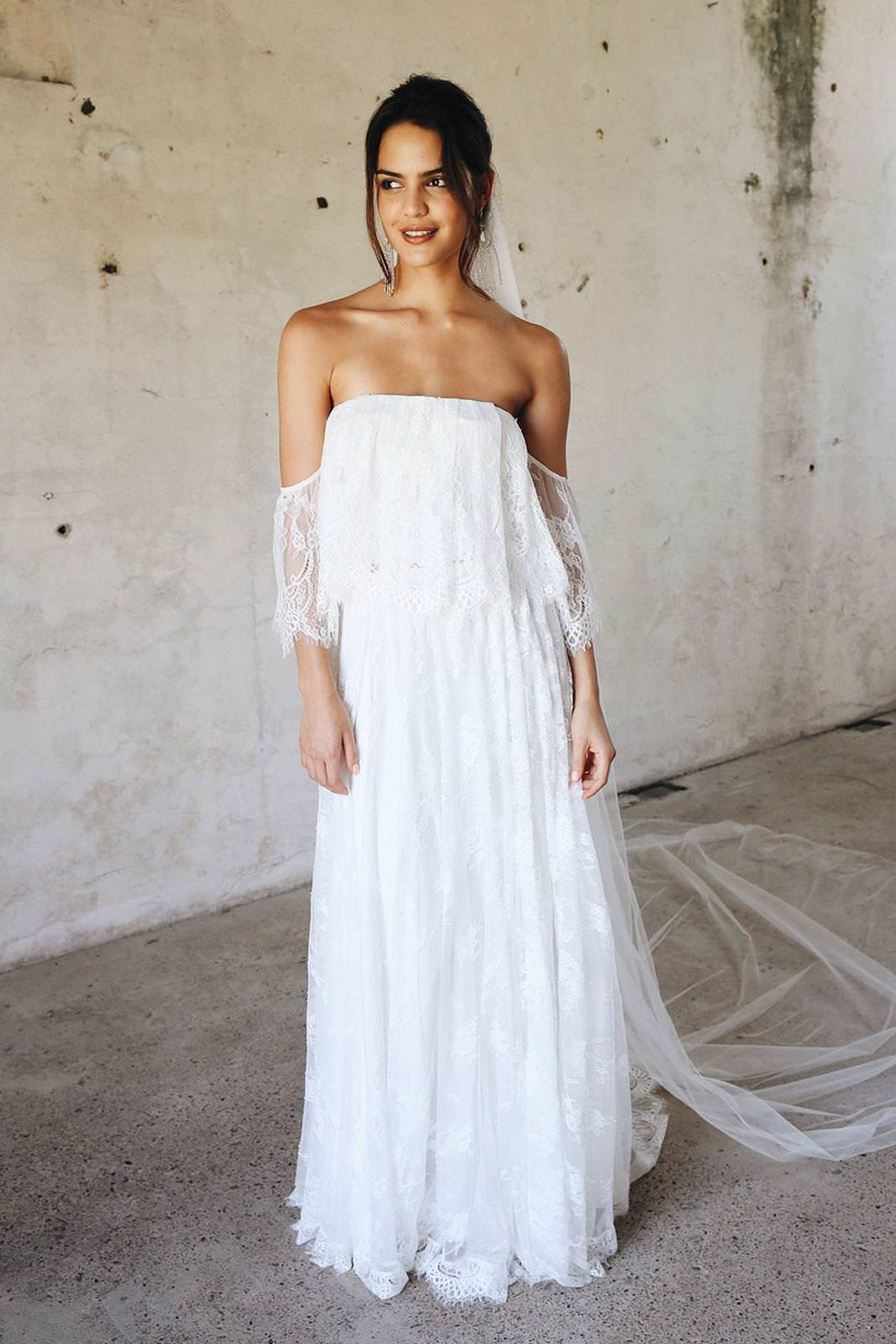 wedding 2 piece outfit