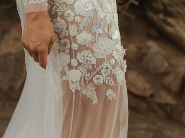 Wedding Dresses with Secret Messages: 13 Beautiful Ideas - hitched.co.uk