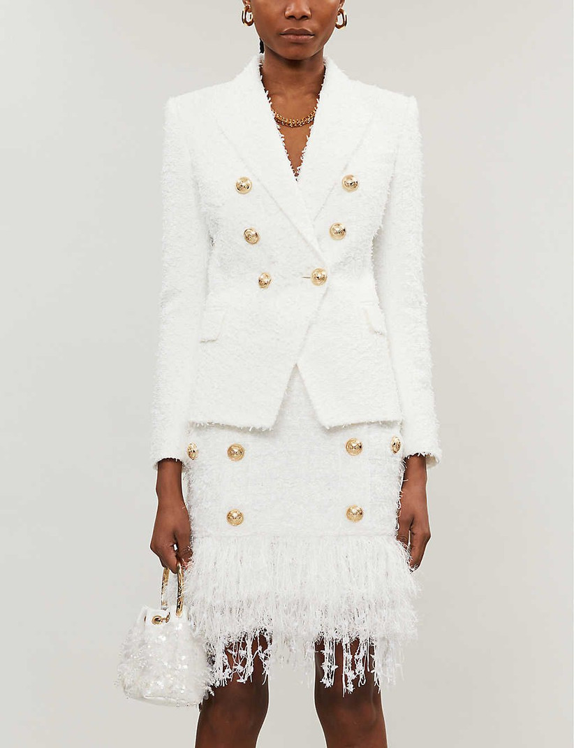 33 Chic Wedding Suits for Women to Buy Now