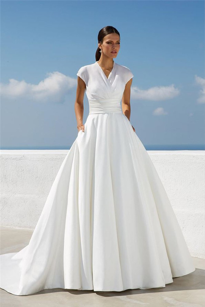 elegant second wedding dresses