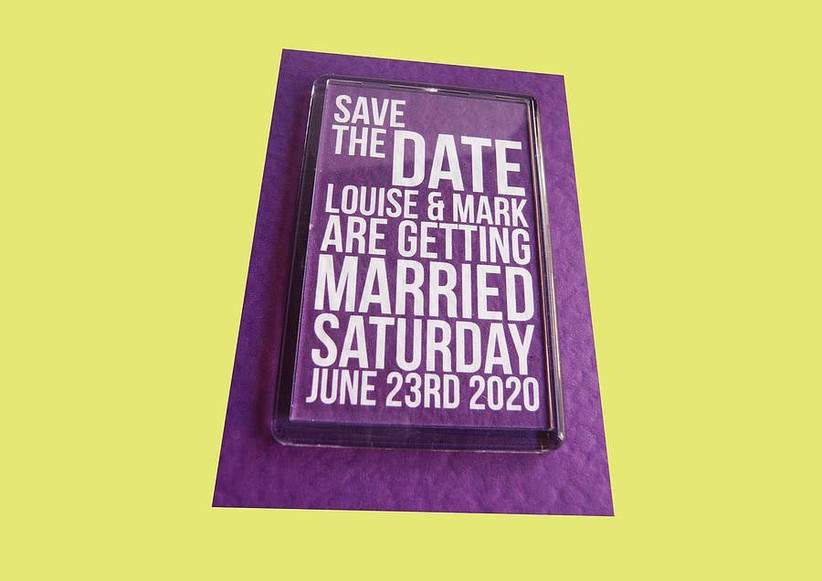 Save the Date Magnets hitched co uk