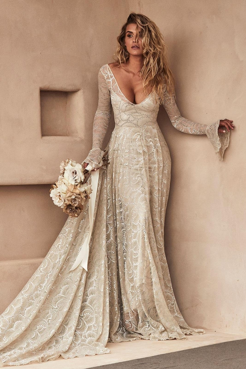 winter marriage dress