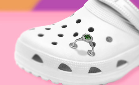 You Can Now Wear Your Engagement Ring on Your Crocs - Here's How...