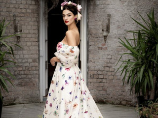 30 Floral Wedding Dresses Perfect for Every Season