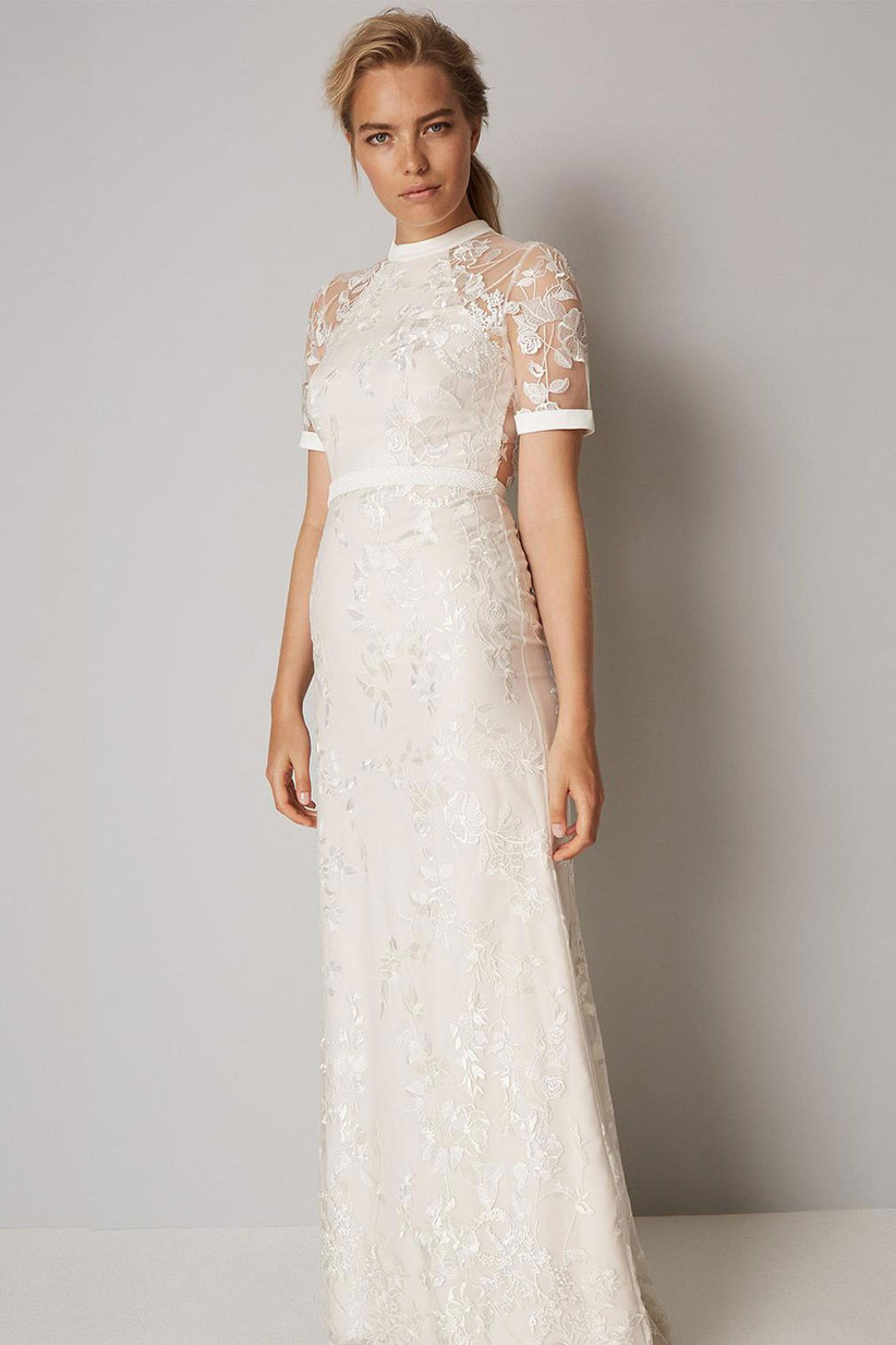 sophisticated wedding dresses for older brides