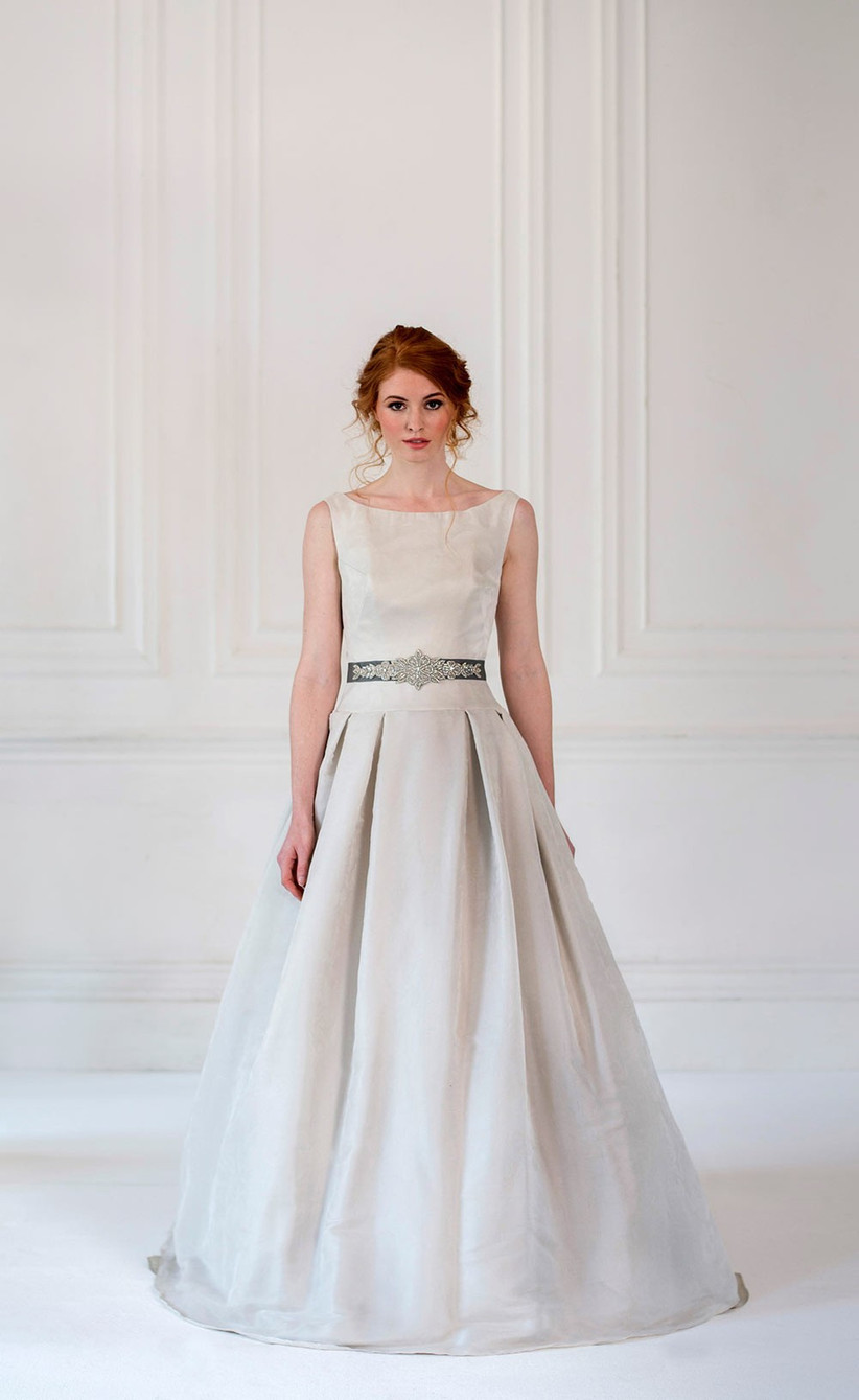 Stylish Silver Wedding Dresses for Modern Brides - hitched.co.uk