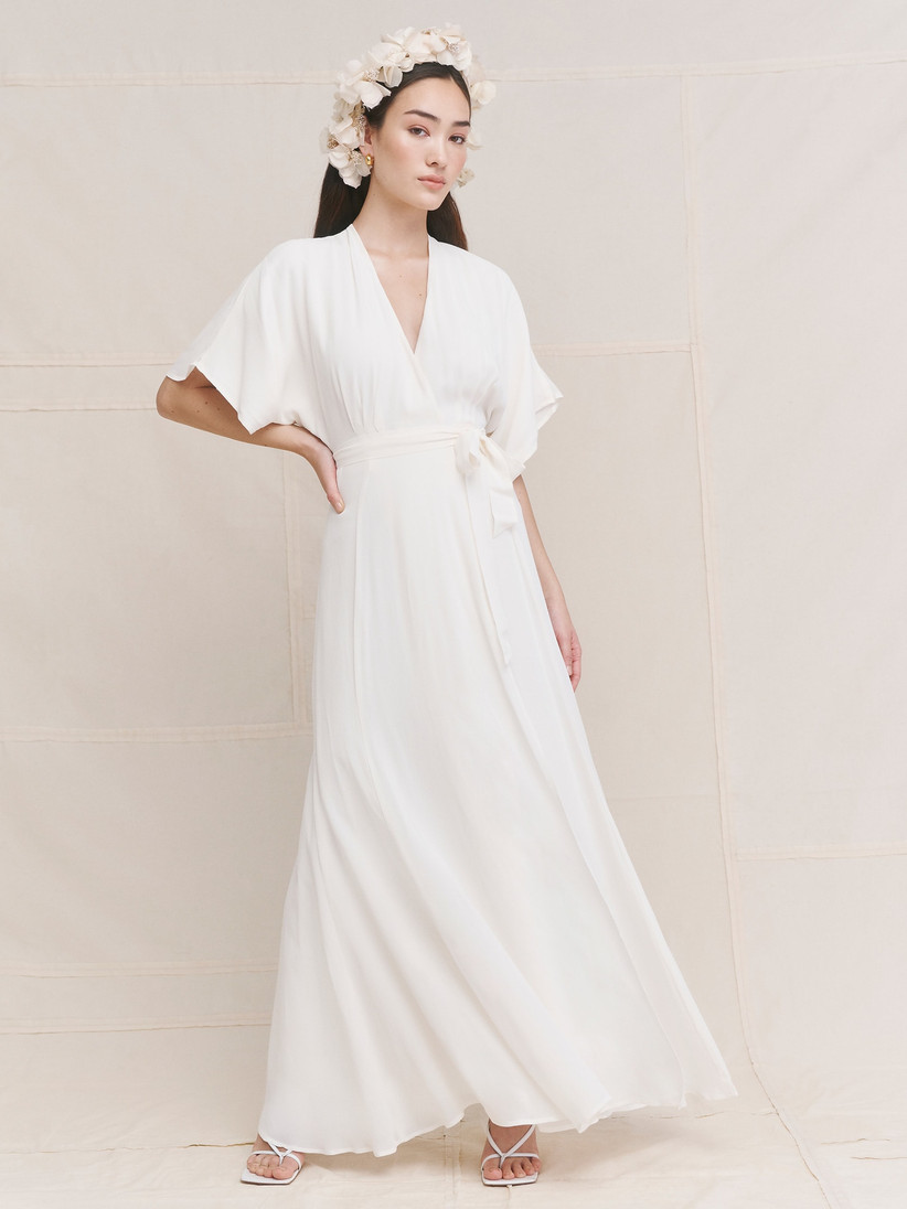 simple casual wedding dress