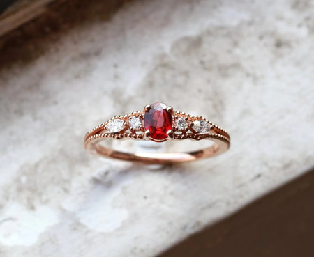 25 Beautiful Ruby Engagement Rings & The Meaning Behind Them