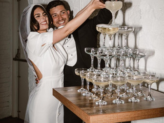 Everything You Need to Know About Champagne Towers for Your Wedding