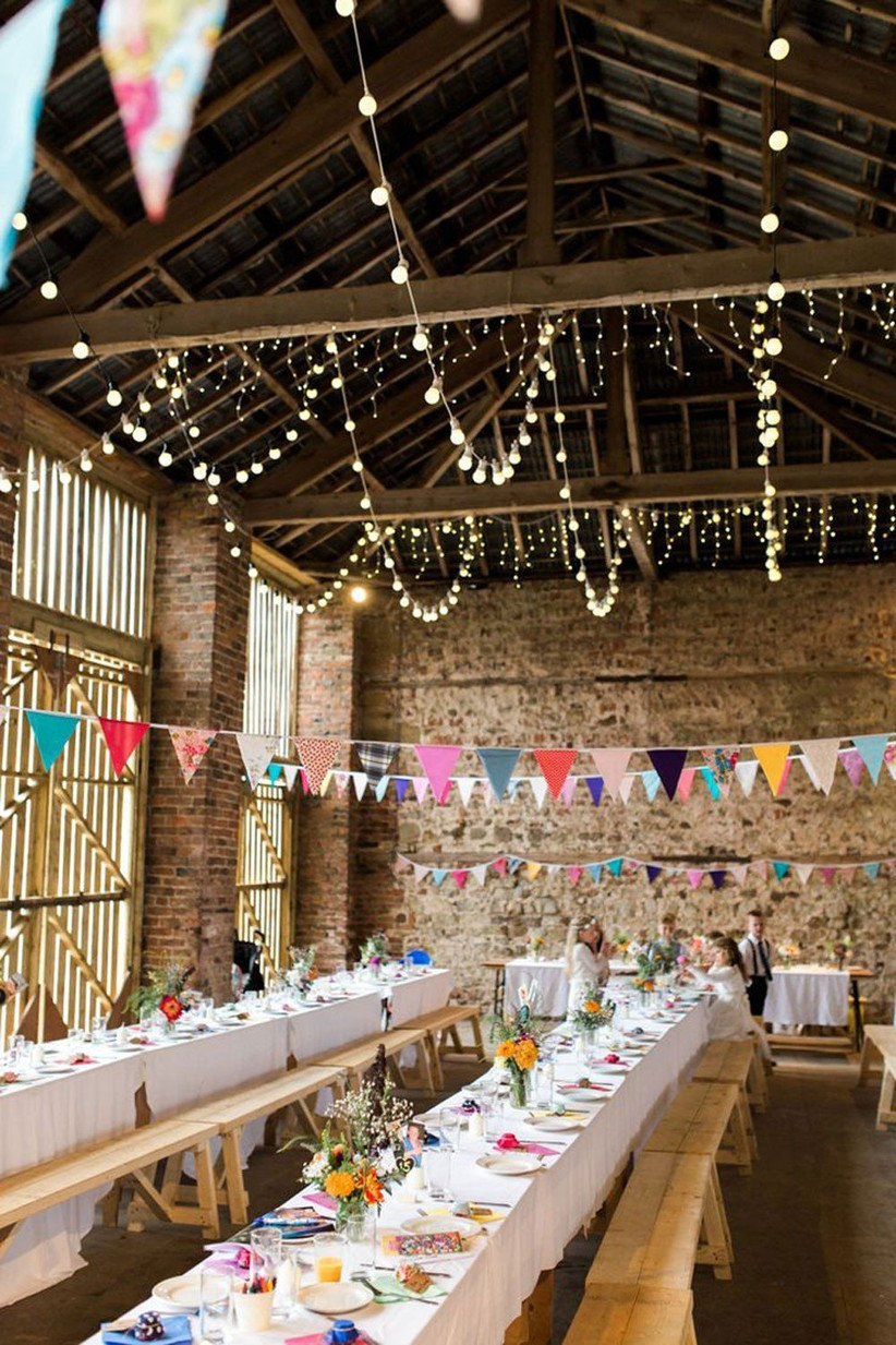 bunting wedding